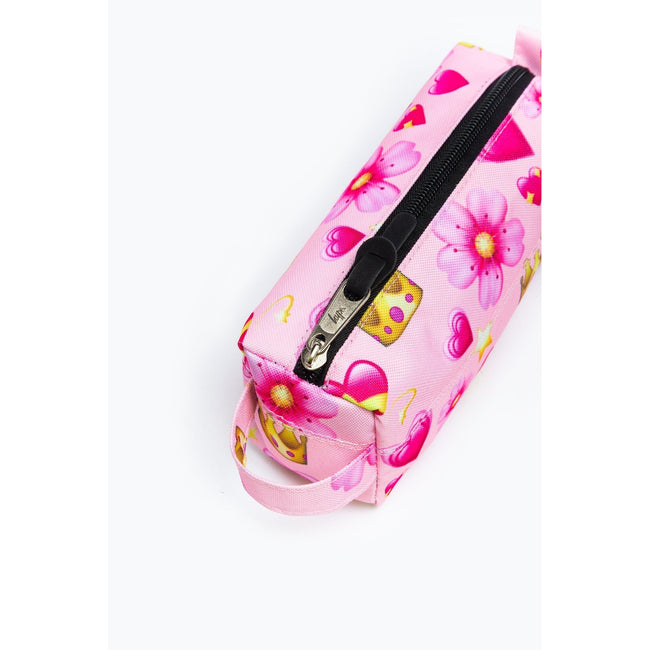 Pink - Side - Hype Emoji Pencil Case