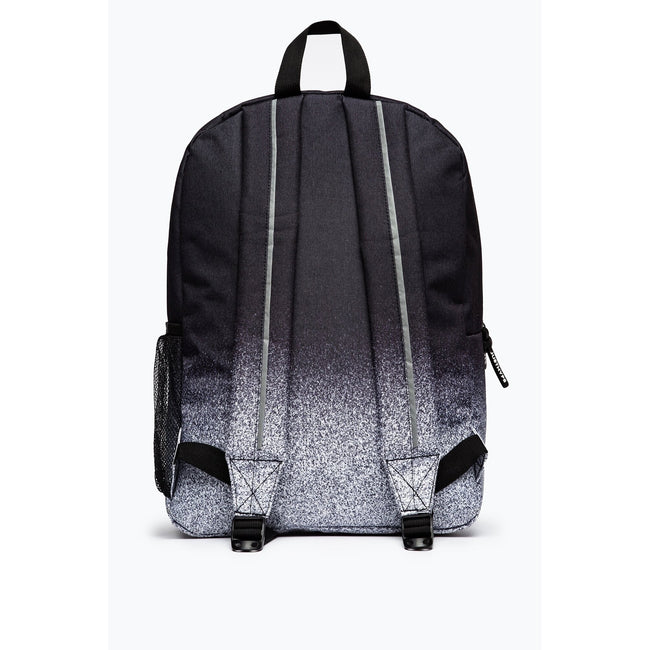 Black-White - Back - Hype Mono Speckle Fade Utility Backpack