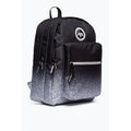 Black-White - Side - Hype Mono Speckle Fade Utility Backpack