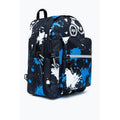 Black-White-Blue - Side - Hype Paint Splatter Knapsack