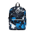 Black-White-Blue - Front - Hype Paint Splatter Knapsack