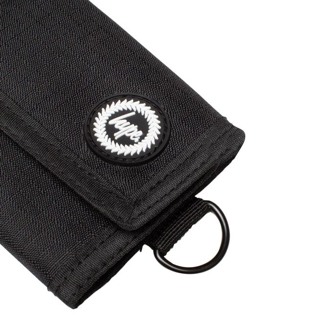 Black - Back - Hype Unisex Adult Crest Wallet