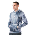 Black-White - Front - Hype Mens Spray Hoodie
