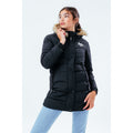 Black - Lifestyle - Hype Girls Fitted Parka
