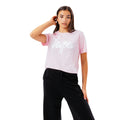 Pink - Front - Hype Girls Script Crop T-Shirt