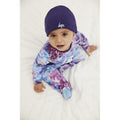 Purple - Side - Hype Baby Unicorn Sleeper Set