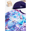 Purple - Close up - Hype Baby Unicorn Sleeper Set
