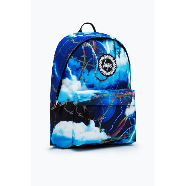 Blue-White - Side - Hype Lightning Knapsack
