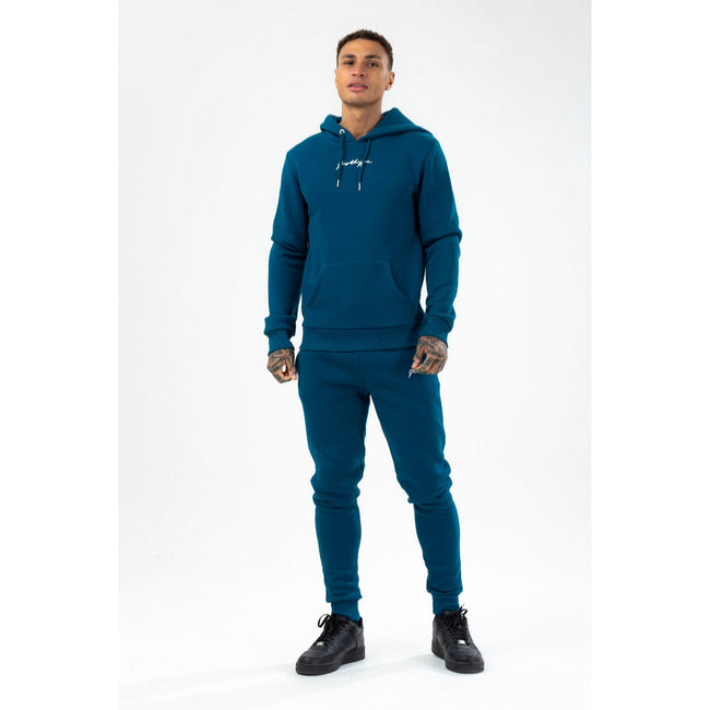 Teal - Lifestyle - Hype Mens Scribble Hoodie