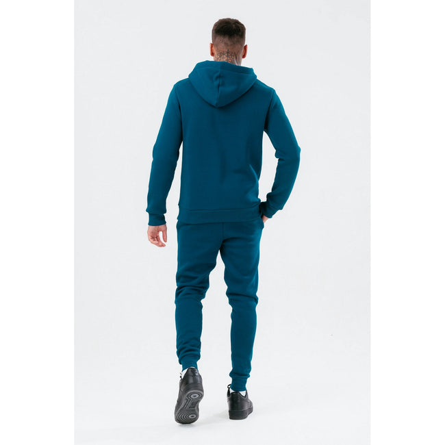 Teal - Pack Shot - Hype Mens Scribble Hoodie