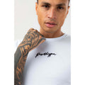 Blue-White - Lifestyle - Hype Mens Lake Fade Scribble T-Shirt