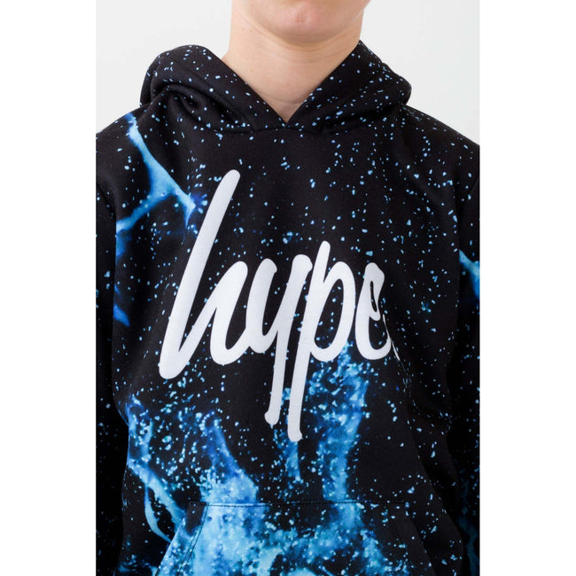 Blue-Black-White - Lifestyle - Hype Boys Fire Hoodie