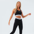 Black - Back - Hype Womens-Ladies Bralette Set