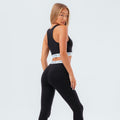 Black - Side - Hype Womens-Ladies Bralette Set
