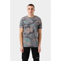 Khaki - Back - Hype Mens Classic Camo T-Shirt