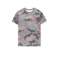 Khaki - Front - Hype Mens Classic Camo T-Shirt