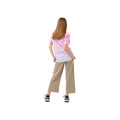 Pink-White - Side - Hype Girls Leopard Print T-Shirt