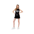 Black - Back - Hype Girls Script Playsuit