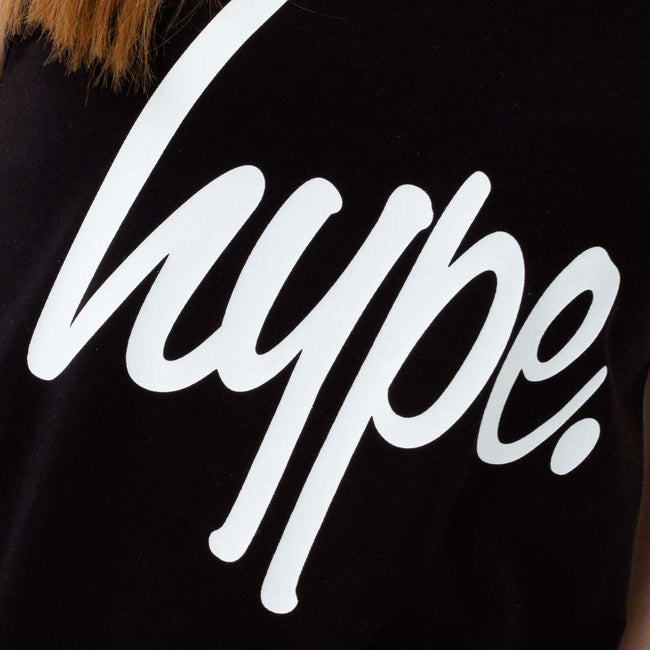 Black - Pack Shot - Hype Girls Script Playsuit