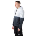 Black-White - Side - Hype Mens Fade Hoodie