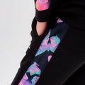 Black-White-Purple - Close up - Hype Girls Butterfly Tracksuit Set