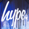 Blue-White - Side - Hype Boys Pool Drips Short-Sleeved Swim Top