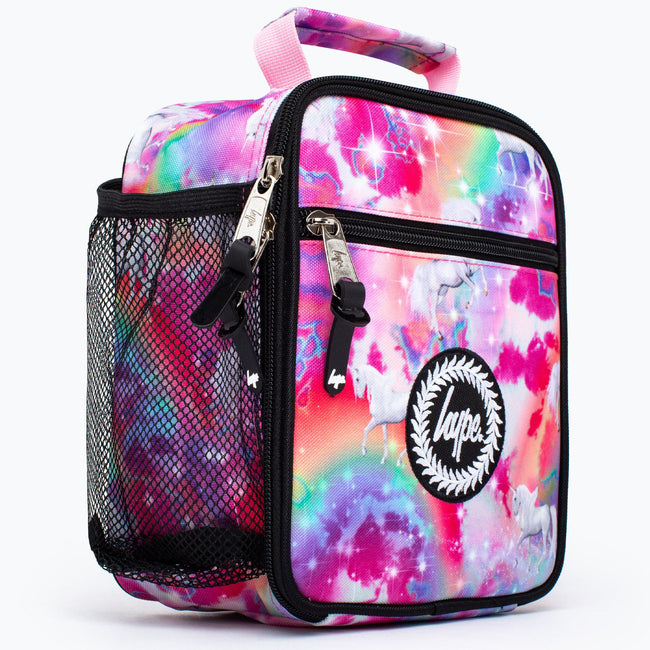 Pink - Side - Hype Magical Unicorn Lunch Box