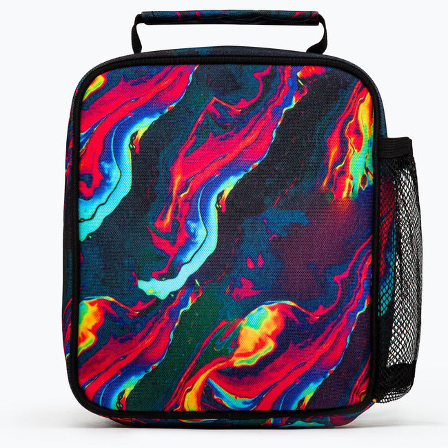 Multicolored - Back - Hype Iridescent Infrared Marble Lunch Box