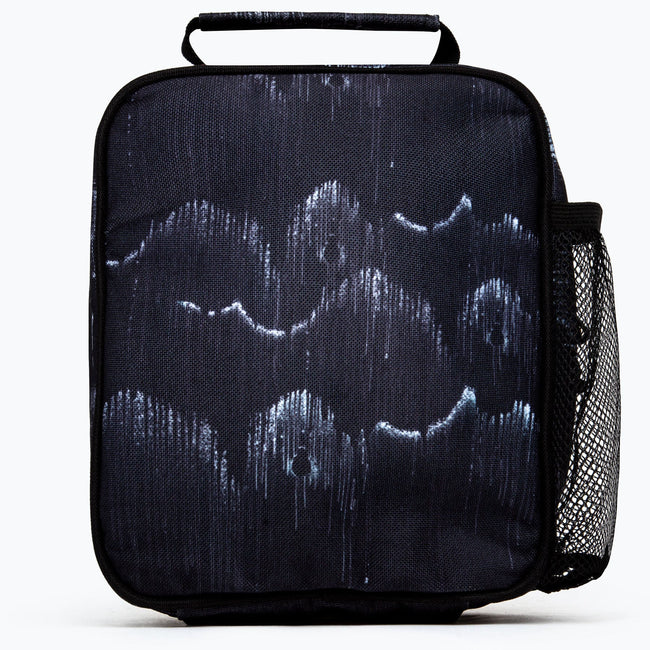 Black-White - Back - Hype Mono Drips Wave Lunch Box