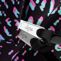 Black-Pink-Green - Close up - Hype Gradient Animal Print Knapsack