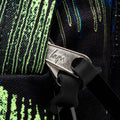 Black-Green-Blue - Close up - Hype Dark Forest Wave Drips Knapsack