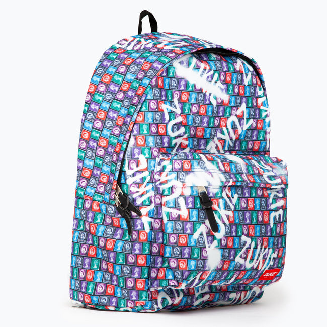 Multicolored - Side - Zukie London Queen Lizzy Knapsack