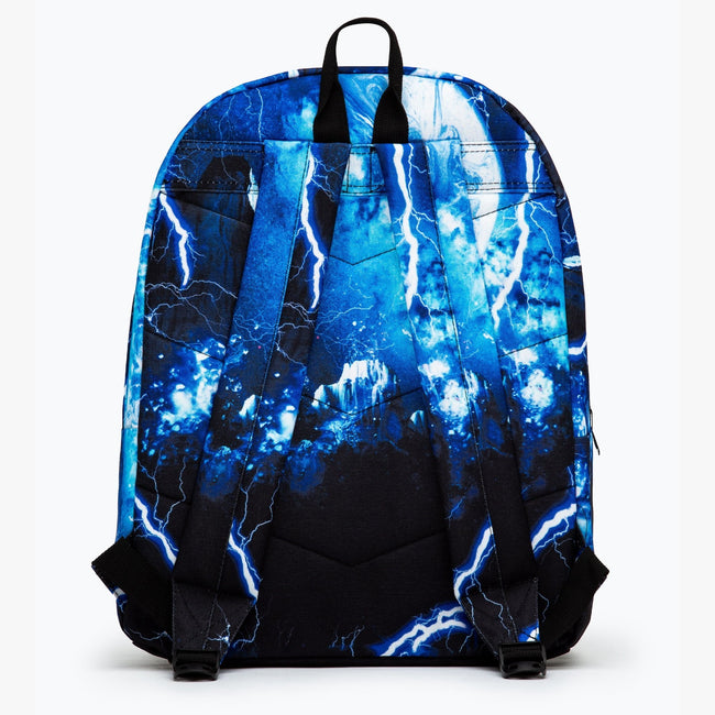 Black-Blue-White - Back - Hype Galaxy Lightning Knapsack