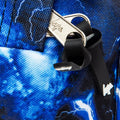 Black-Blue-White - Close up - Hype Galaxy Lightning Knapsack