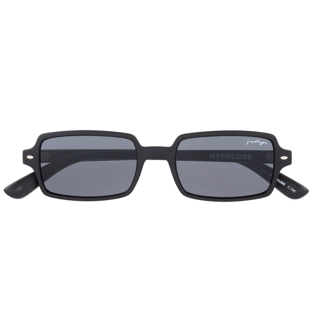 Black-White - Back - Hype Cube Wave Sunglasses