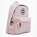 Gray-Pink - Side - Hype Iridescent Sequin Knapsack
