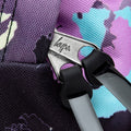 Pink-Black - Close up - Hype Gradient Leopard Print Knapsack