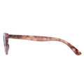Gray-Brown - Side - Hype Womens-Ladies GFND Tortoise Shell Sunglasses