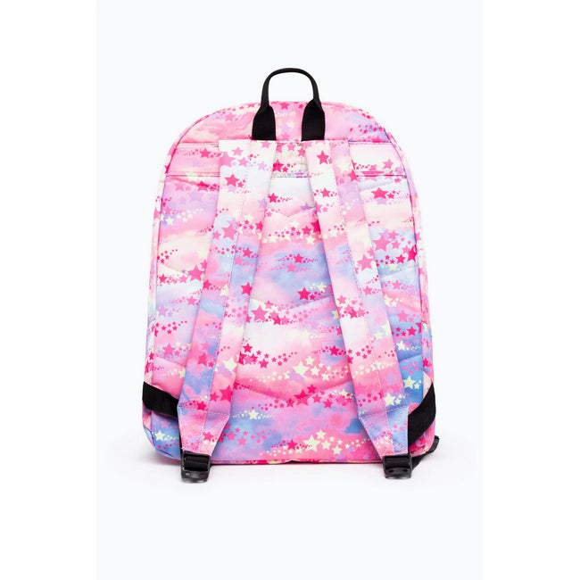 Pink-Blue - Back - Hype Rainbow Star Knapsack