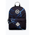 Black-Blue - Front - Hype Lightning Midi Knapsack