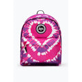 Pink-Purple-White - Front - Hype Heart Hippy Tie Dye Knapsack
