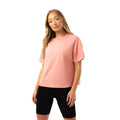 Rose - Front - Hype Womens-Ladies Scribble Boxy T-Shirt