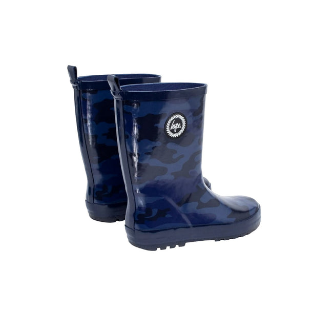 Navy Camo - Back - Hype Boys Camo Galoshes