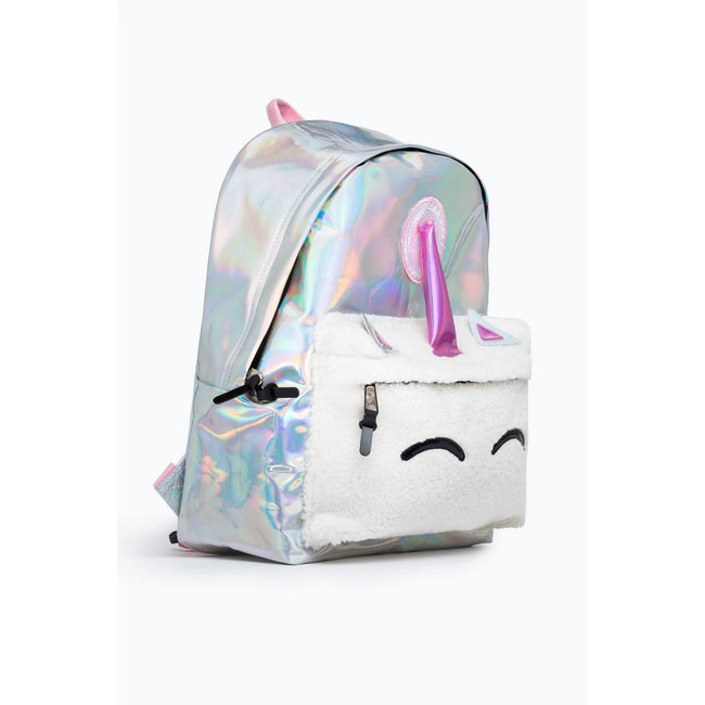 Holograph Pink - Side - Hype Unicorn Knapsack