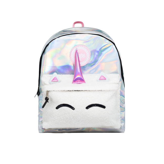 Holograph Pink - Front - Hype Unicorn Knapsack