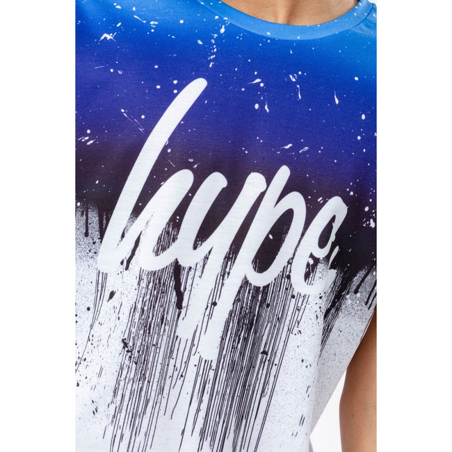 Blue-Black-White - Lifestyle - Hype Boys Drips T-Shirt
