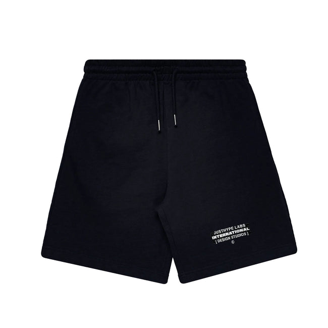 Black - Front - Hype Mens Sweat Shorts