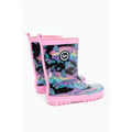 Black-Pink - Back - Hype Girls Butterflies Galoshes