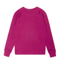 Fuchsia - Back - Hype Childrens-Kids Monotone Script Sweatshirt