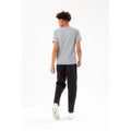 Grey Marl-Red - Back - Hype Boys Box Script T-Shirt